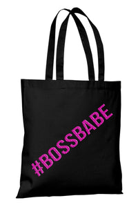 Hashtag BossBabe Tote