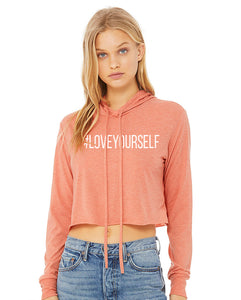 Love Your Self Crop Hoodie